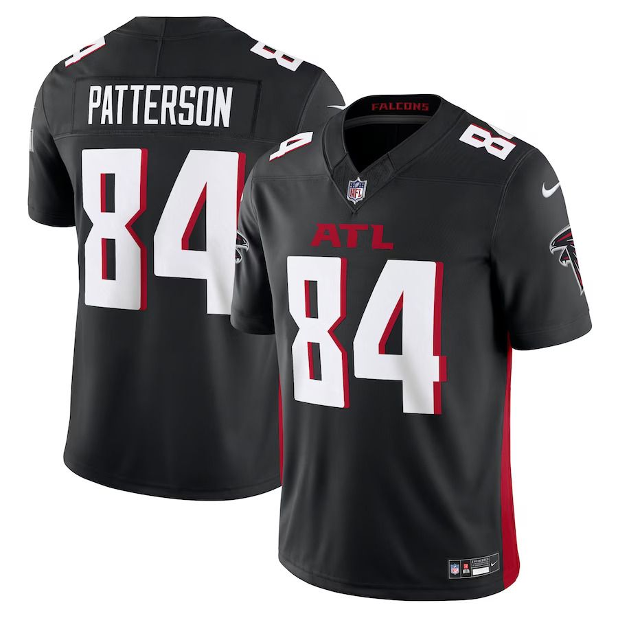 Men Atlanta Falcons 84 Cordarrelle Patterson Nike Black Vapor F.U.S.E. Limited NFL Jersey